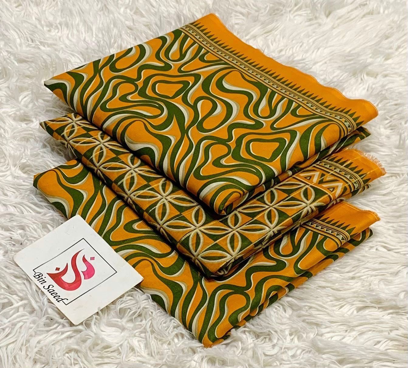 BIN SAEED LAWN COLLECTION 2026