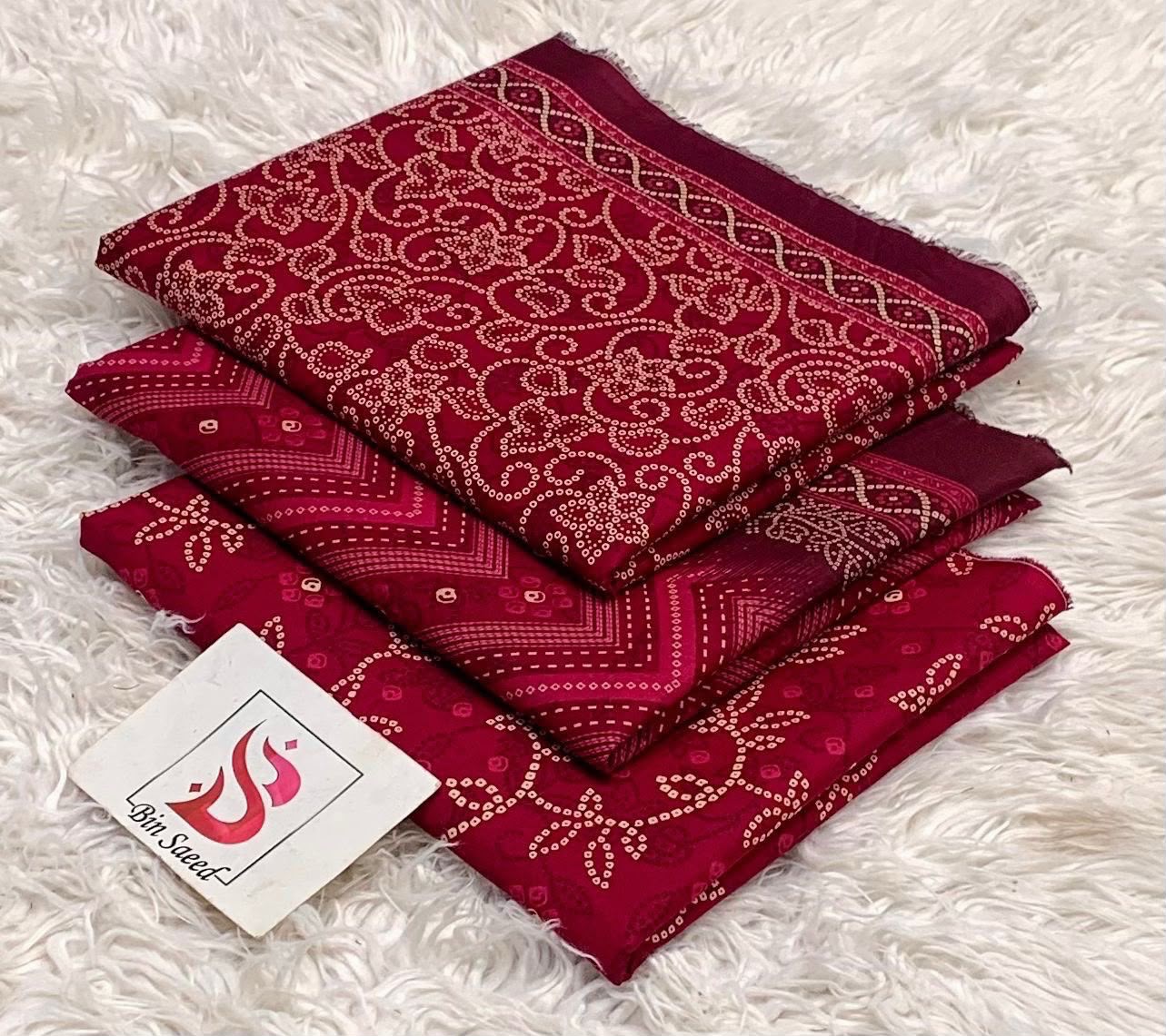 BIN SAEED LAWN COLLECTION 2026