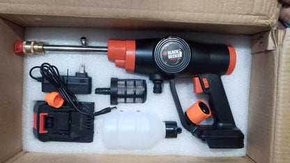 BLACK & DECKER IMPORTED Cordless High Pressure Washer – Single Lithium Battery Power