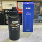 1000ml Matte Black Stainless Steel Vacuum Insulated Water Bottle With Carrying Strap Durable And Stylish
