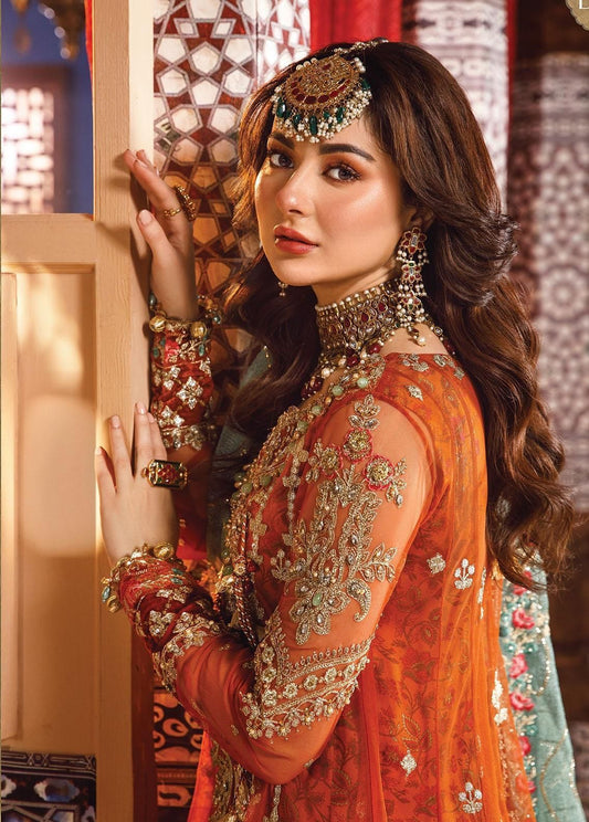 Maria B Net Maxi Dress Summer Collection 2026 for Women in Pakistan | Dastishopping