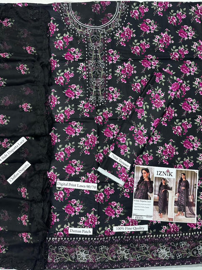IZNIK LAWN SUMMER SUIT