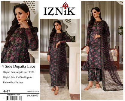 IZNIK LAWN SUMMER SUIT