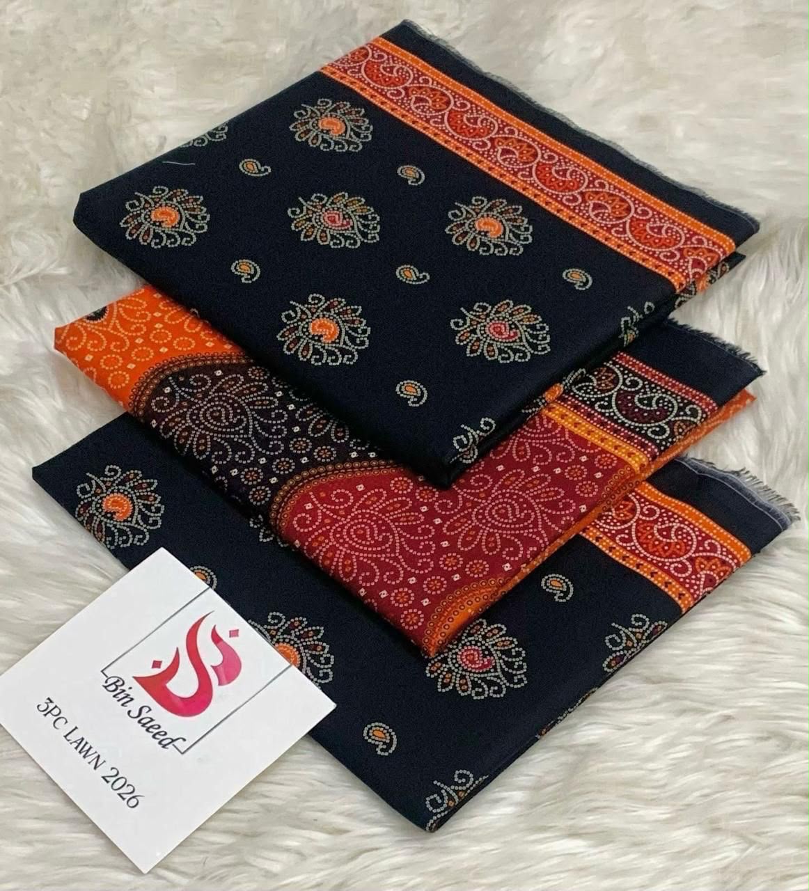 BIN SAEED LAWN COLLECTION 2026