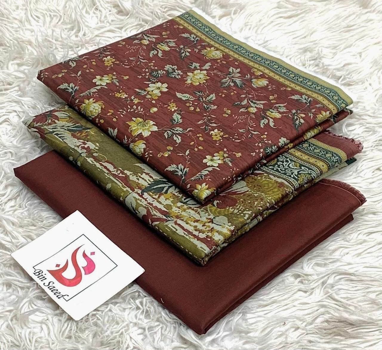BIN SAEED LAWN COLLECTION 2026