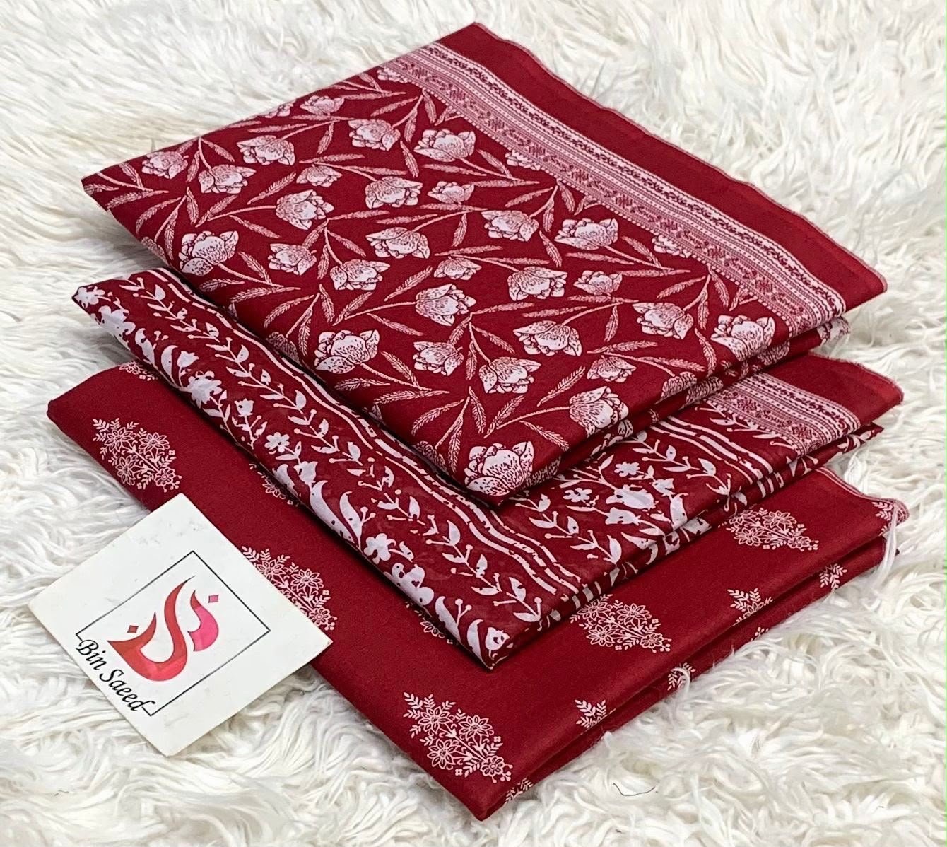 BIN SAEED LAWN COLLECTION 2026