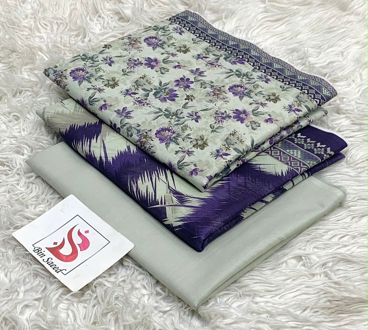 BIN SAEED LAWN COLLECTION 2026