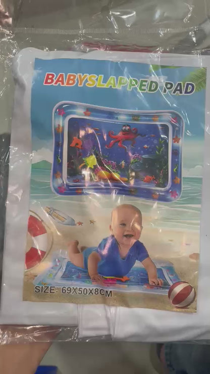 Inflatable Baby Play Mat Water Play Mat For Kids Leakproof Baby Tummy Time Pool Type Mat 69x50x8cm